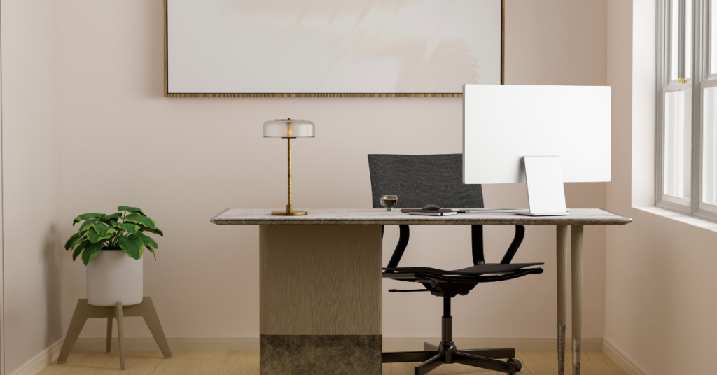 escape distractions and focus in a private office